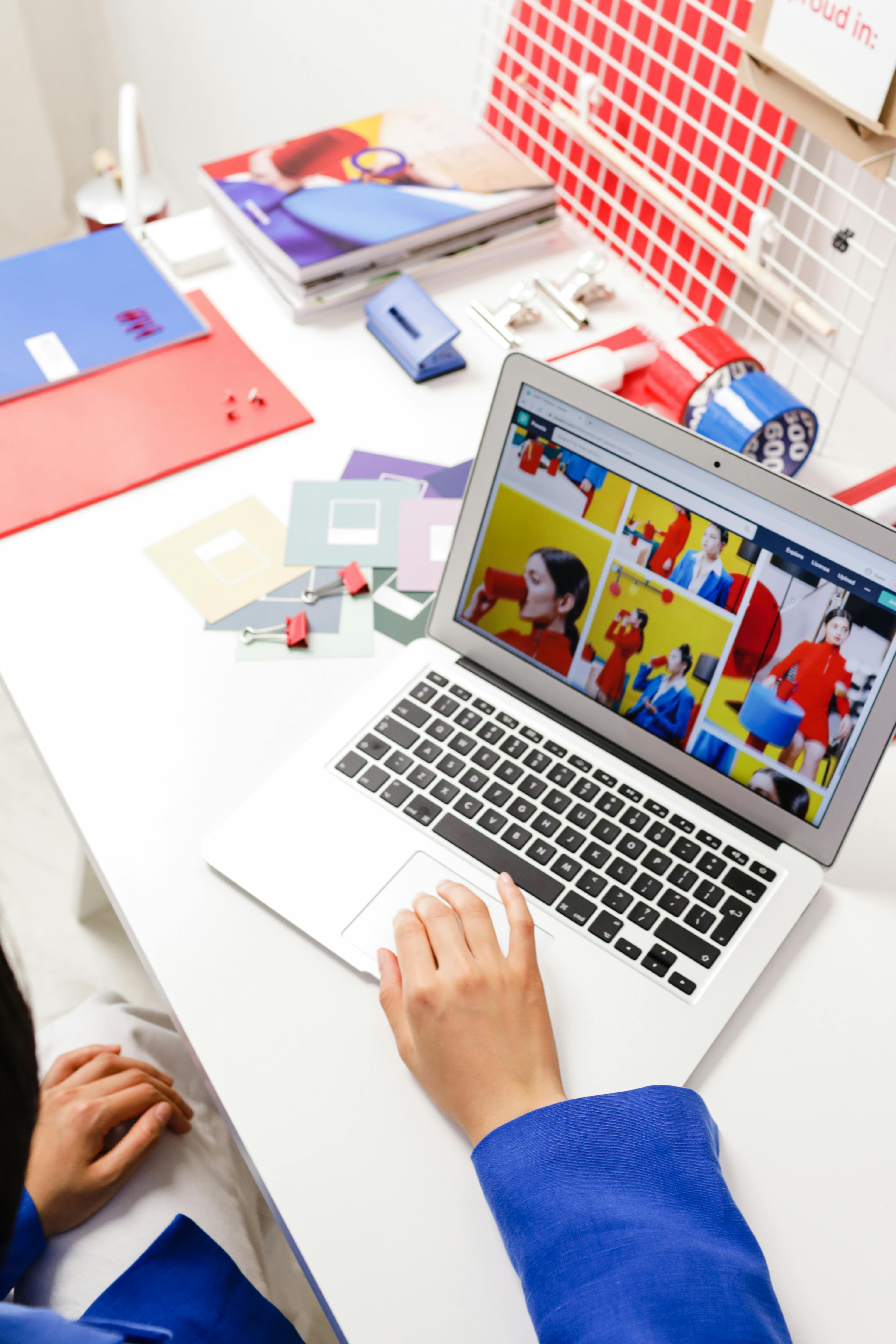 Digital product design workspace